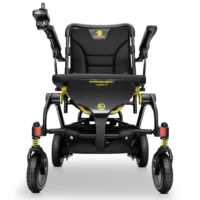 Forcemech Carbon F1 Lightweight Foldable Electric Wheelchair for Travel and Everyday Mobility
